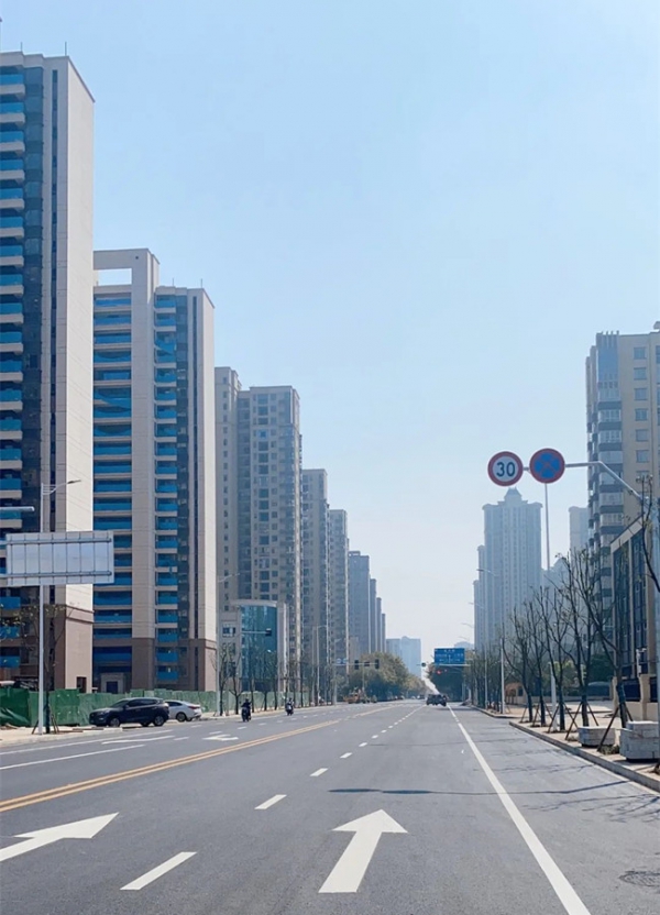 廬陵新區(qū)又一條途徑通車，美妙生涯立時兌現(xiàn)!